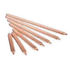 Copper heat pipes
